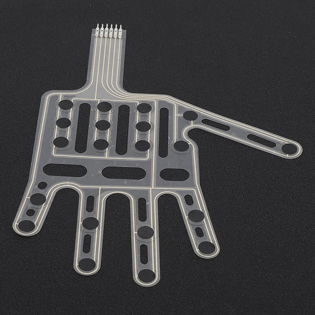 Sensor de presión, sensor de presión Película Accesorio eléctrico Guantes inteligentes Elegante y moderno