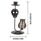 thumbnail image 2 of Retro Halloween Decoraciones Creative Candle Holder Decoración Suministros Iron Cand Wmkox8yii fhajkh2666, 2 of 2