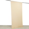 thumbnail image 5 of BalsaCircle 5x10 feet Beige 4-Way Stretch Spandex Divider Backdrop Curtain Home Decorations, 5 of 7