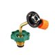 thumbnail image 2 of Adaptador de recarga de tanque de gasolina,Adaptador portátil para recarga de tanque de gasolina de aleación de aluminio,Conector de recarga del tanque del cilindro de gas butano,Válvula de, 2 of 6