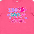thumbnail image 4 of Inktastic 100 Days of School in Pink and Purple with Crown Youth T-Shirt, 4 of 5