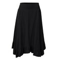 thumbnail image 3 of Aayomet Maxi Skirt Women's A Line Short Knee Length Tutu Tulle Prom Party Skirt,Black M, 3 of 5