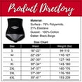 thumbnail image 2 of Compresión Abs Sculpting Panty Mujeres Control De Barriga Más Delgado Body Shaper Adelgazamiento Pantalones De Cintura Alta Moyic OD016086-03, 2 of 6
