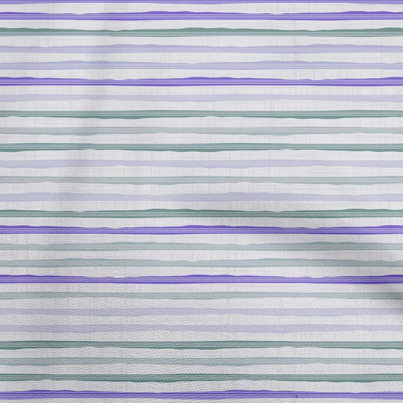 oneOone Rayon Seaweed Green Fabric Stripes Sewing Fabric By The Yard Printed Diy Clothing Sewing Supplies 56 Inch Wide
