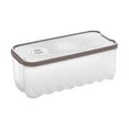 thumbnail image 1 of Toystoory Caja organizadora de almacenamiento para nevera, cajas lavables para verduras frescas, cesta de drenaje práctica, contenedores para huevos, Almacenamiento y organización del hogar Caqui Toystoory HA079837-01, 1 of 6