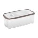 thumbnail image 1 of Yuarrent Caja de almacenamiento para refrigerador con tapa, organizador apilable, cajas lavables, escurridor ahorrador de espacio, suministros para Almacenamiento y organización del hogar Caqui Yuarrent HA079837-01, 1 of 6