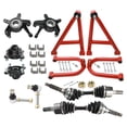thumbnail image 2 of CV Axle Shaft Assembly & Front Suspension Shock Swing Arm Swingarm Kit & Tie Rod Ball Joint & Steering Spindle Knuckle for 4WD Front Drive Shaft Go kart ATV Quad Buggy 4 Wheelers UTV DIY Parts, 2 of 9