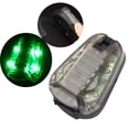 thumbnail image 4 of Lámpara de linterna de luz de señal de casco duradero, de faro Cascos estroboscópicos negra Cola Luz de señal, 4 of 8