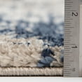 thumbnail image 5 of Mainstays 8'x10' Crosshatch Navy Shag Indoor Area Rug, 5 of 8