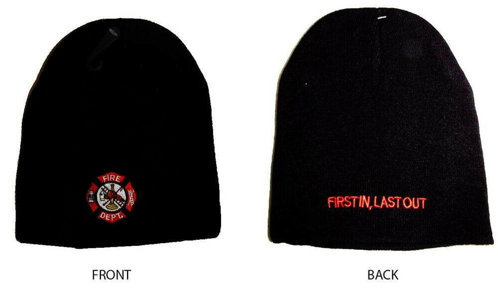 Embroidered Beanie Skull Cap Hat 