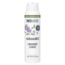 Schmidt's Natural Deodorant Spray for Women & Men, Lavender & Sage No White Marks Vegan Deodorant, 3.2 oz