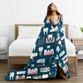 thumbnail image 5 of Kll Fleece Blanket Plush Throw Blanket Dental Seamless,Soft Fuzzy Cozy Flannel Blanket For Couch Sofa Bed.(60"X50"), 5 of 9