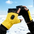 thumbnail image 4 of Affichage Numérique Rechargeable Chauffant Sans Doigts Réglable 3 Vitesses Réchauffement pour Travail Extérieur Cyclisme Ski Camping 2 Pcs, 4 of 4
