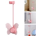 thumbnail image 4 of Soporte para secador de pelo de montaje en pared, varilla flexible, adhesivo para baño, estante perezoso, decoración, soplado jinwen  Soporte para secador de pelo, 4 of 8