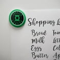 thumbnail image 2 of Justice League Green Lantern Athletic Logo Kitchen Refrigerator Locker Button Magnet, 2 of 6
