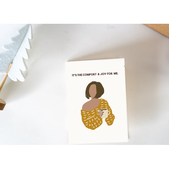 Kindred Paper, Comfort & Joy Holiday Greeting Card