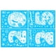 thumbnail image 2 of 2025 Year White Sticker Santa Claus Deer Window Sticker Snowflake Snowman Tree Christmas Decoration Vitrine Sticker, 2 of 8