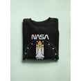 thumbnail image 3 of NASA Nasa Space Shuttle Design Sweatshirt Women -NASA Designs, Female x-Large, 3 of 4