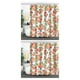 thumbnail image 4 of Matsuzay Cortina de ducha Allover Fruits - Impermeable, a prueba de moho, extra gruesa, lisa, con anillo de tracción, para baño -8 180*180 menos ocho 180*180 2Conjunto, 4 of 6