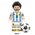 thumbnail image 3 of Pele Messi Mbappe Ronaldo Famoso Deporte De Fútbol Estrella Jugador Personas Mini Bloques De Construcción Niños Figura Juguetes, 3 of 4