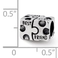thumbnail image 2 of Beautiful Sterling Silver Reflections Best Friend Bead, 2 of 2