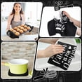 thumbnail image 4 of Set de decoración de cocina estilo farmhouse Fourluoo de 10 piezas en negro, 4 of 7