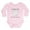 Petal Pink, variant on CafePress - The Molar Bear. Fighting Against Enamel Cruelty Bo - Long Sleeve Cotton Baby Bodysuit