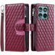 thumbnail image 1 of Style 012 for Motorola Edge 60 5G 60 Fusion 5G Case Zipper Pocket Glitter Leather Phone Cover - Blac, 1 of 5