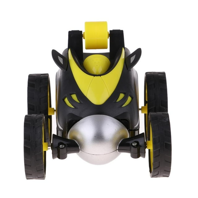 Coche de rotación Tumbling batería Dasher 1:24 Amarillo Zulema Control remoto Stunt Car
