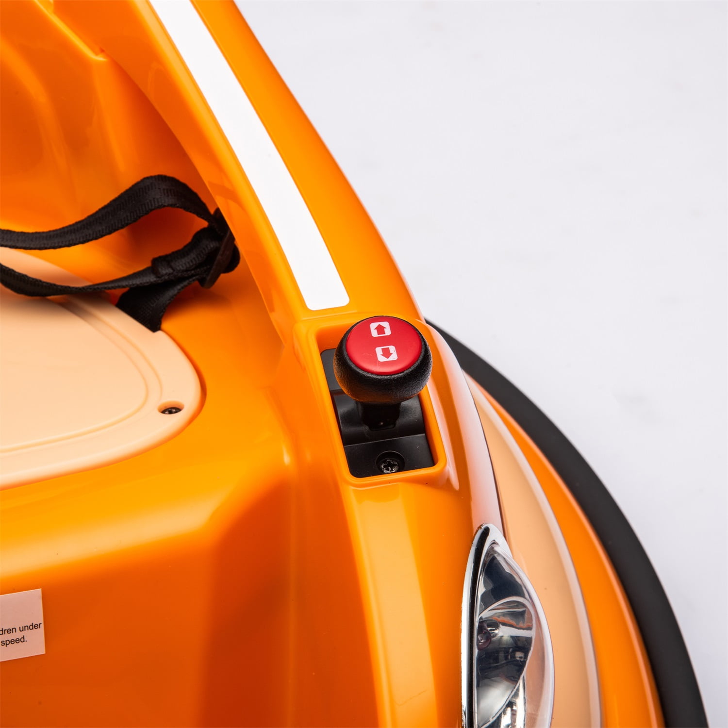 CIPACHO 12V Ride On Electric Bumper Car for Kids & Toddlers, Baby Bumping Toy Cars Gifts for 18 Months, Orange CIPACHO 12V Ride On Electric Bumper Car for Kids & Toddlers, Baby Bumping Toy Cars Gifts for 18 Months, Orange