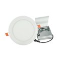 thumbnail image 5 of American Imaginations AI-28687 6 in. Round Aluminum Semi-Recessed Pot Light, White, 5 of 5