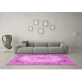 thumbnail image 3 of Ahgly Company Indoor Rectangle Medallion Pink Traditional Area Rugs, 5' x 8', 3 of 4
