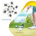thumbnail image 4 of Wosthever Paquete de 6 fundas para cabezas de golf, fundas portátiles para palos de golf, funda protectora antiarañazos, accesorio para profesionales Golf Blanco Wosthever OD023317-01, 4 of 6