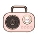 thumbnail image 1 of Pisexur - Altavoz retro portátil para hombre, sistema de sonido Bluetooth, subwoofer portátil pequeño para el hogar, inalámbrico para exteriores, minidispositivo electrónico portátil para niños, orga, 1 of 3