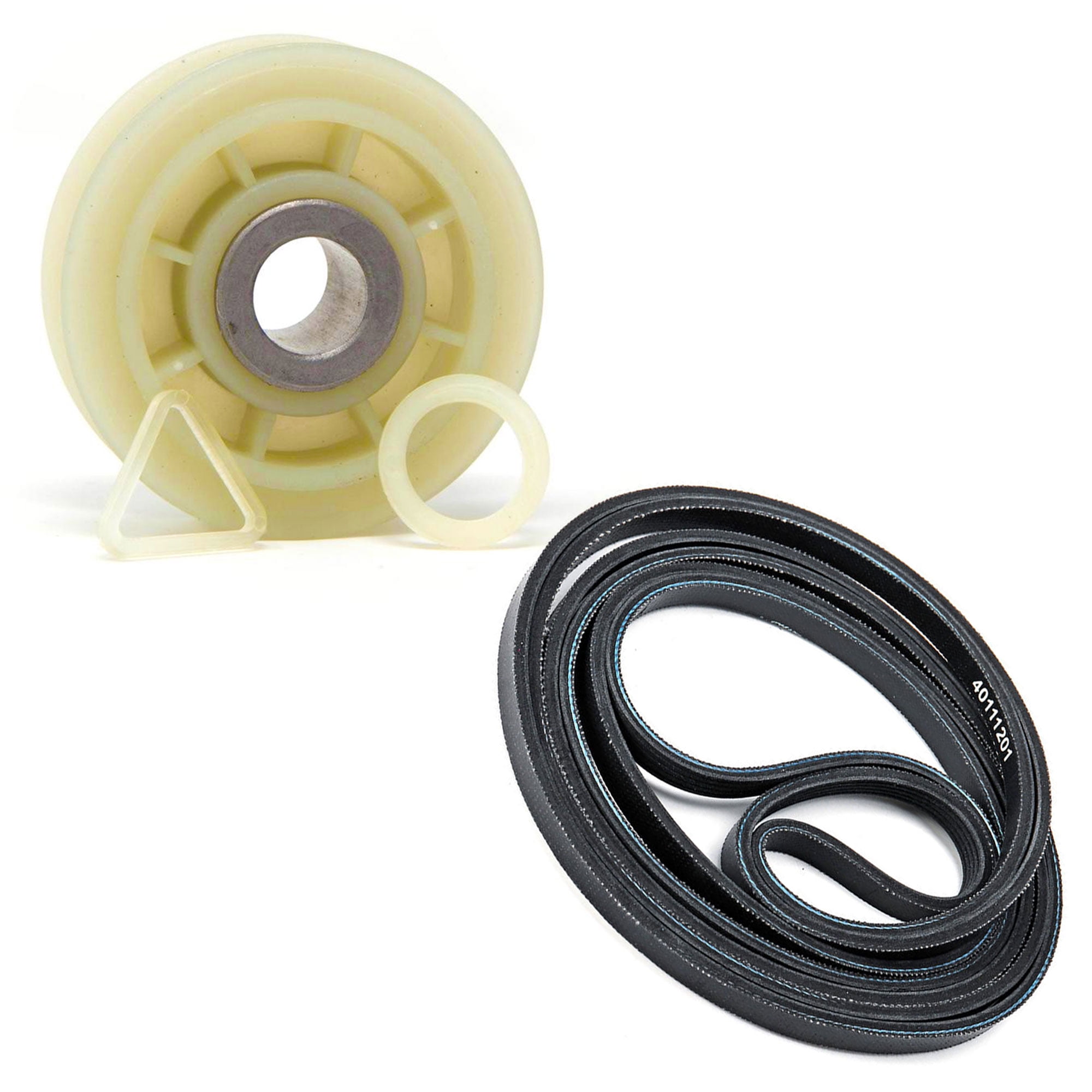 3388672 Dryer Idler Wheel and Belt Set Replaces 40111201 279640 