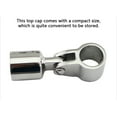 thumbnail image 4 of Riwesomey Tapas de metal Superficie lisa a prueba de herrumbre Accesorios mejorados Estructura firme Gran sellado Pieza reemplazada Hardware de cubierta Herramientas y ferretería 25 mm Riwesomey TO009999-02, 4 of 6