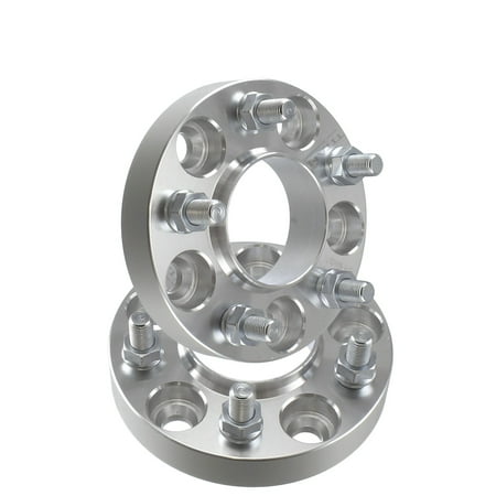 2pcs 32mm 5x100 Hubcentric Wheel Spacers Adapters | T6 6061 Billet | 12x1.5 Studs | 57.1mm Hub Bore