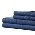 thumbnail image 2 of Brushed Microfiber Sheets Set- 3 Piece Bed Linens Somerset Home (Navy, Queen), 2 of 5