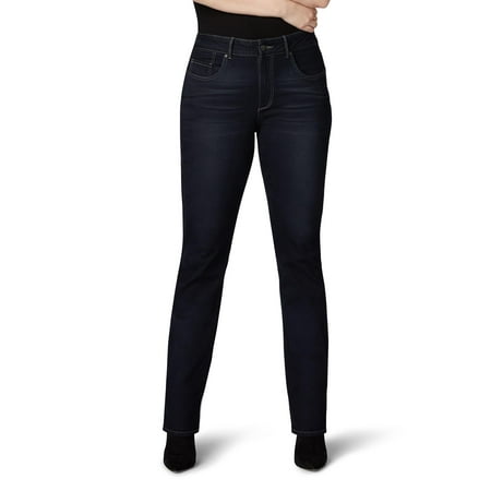 Women's Plus Shape Illusions Midrise Bootcut Jean (Best Jeans For Apple Shape)