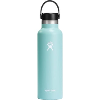 HYDRO FLASK 24 oz Insulated Water Bottle, Wide Mouth, Straw Lid