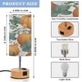 thumbnail image 2 of Touch-Control 3-Color Desk Lamp with Plug – Energy-Saving LED + 3 Simultaneous Charging Ports Pumpkins and Leaves, 2 of 8