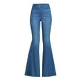 thumbnail image 2 of Sofia Jeans Women's Melisa Super Flare High Rise Pull On Jeans, 2 of 7