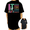 Black, variant on UNISHE White It Is Okay T-Shirts Comforting Message List Back Print Crewneck Summer Tops