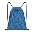 thumbnail image 1 of Saiise Tennis Rackets 1 Pattern Sports Drawstring Backpack - String Swim Gym Bag with Wet Proof Pocket for Women&Men-Small, 1 of 6