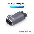 thumbnail image 4 of Adaptador de cargador portátil con convertidor de carga de orificio de cordón para Garmin Venu 2, 4 of 6