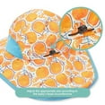 thumbnail image 6 of Tisoloow Baby Sun Hats Boys Girls Summer UPF 50+ Sun Protection Toddler Beach Hat Neck Flap Kid Cap with Wide Brim Leaf Small, 6 of 8