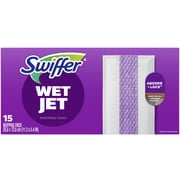 Swiffer Wet Jet Mop Cleaning Pads Refill, Floor Cleaner, 15 Count