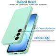thumbnail image 3 of For Samsung Galaxy A17 5G Case Silicone Cover, Shockproof Rugged Phone Case for Galaxy A17 5G Tekcoo Soft Gel Rubber Slim Protective Cute Cover with Anti-Scratch Microfiber Lining - Mint, 3 of 9