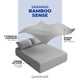 thumbnail image 5 of Juego de Sábanas Queen Size Spring Air Bamboo Sense Tacto Seda Transpirable Gris, 5 of 5