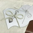 thumbnail image 4 of XWSHYW Adornos Colgantes Cinta de Perlas para Decoración de Zapatos, Hebilla Elegante, Cadena de Perlas, Cordón para Zapatos para Mujer, Bricolaje, 4 of 6